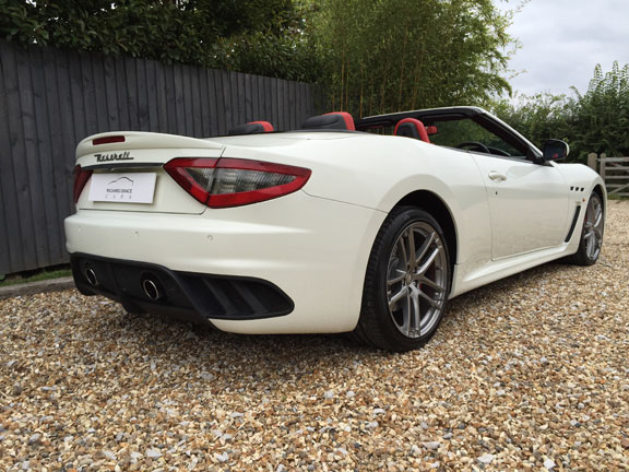 Maserati convertible at Richard Grace Cars