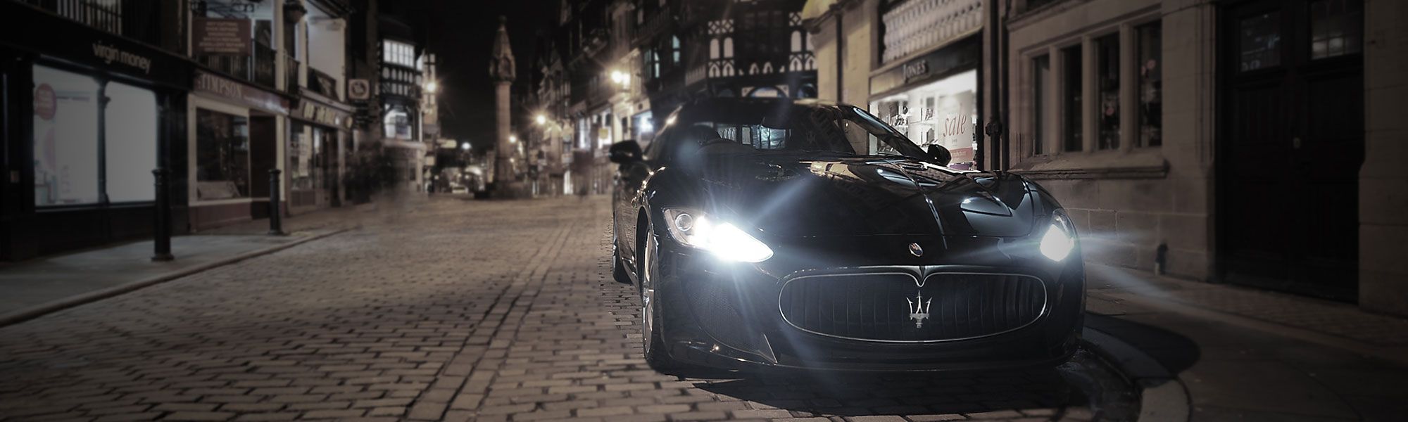 Maserati in Chester City centre