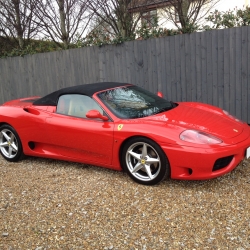 Ferrari 360 Spider Manual